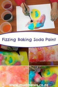 Science Sensory For Toddlers, Baking Soda Paint, Science Activity For Kids, Remembrance Day Activities, Kids Sensory Activities, School Age Activities, Paint Recipe, Diy Science Experiments, Science Experiments For Preschoolers