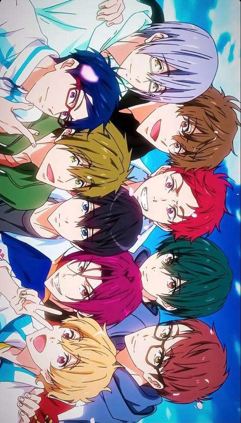 Free Iwatobi Swim Club Wallpaper, Mikoshiba Seijuro, Free! Anime Icons, Momotaro Mikoshiba, Aiichiro Nitori, Anime Diary, Asahi Shiina, Kisumi Shigino, Natsuya Kirishima