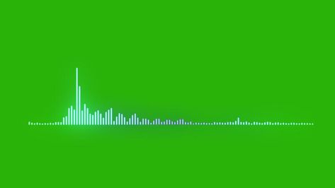 Digital Audio Spectrum Sound Wave Equalizer Effect Animation Green Screen. 4K Resolution Audio Spectrum Green Screen, Equalizer Video, Audio Waves, Audio Spectrum, Sound Wave, Logo Banners, Cityscape Photos, Digital Audio, Equalizer