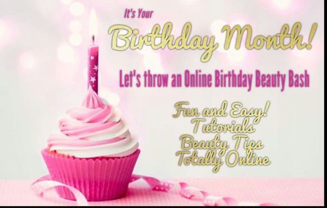 Mary Kay Birthday Club, Mary Kay Texting Party Script, Mary Kay Birthday Discount, Mary Kay Birthday, Mary Kay Fun Facts, Mary Kay Virtual Party Posts, Birthday Club, Beauty Consultant, Birthday Month