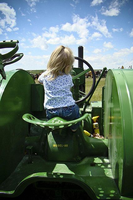 Farm Kids, Green Tractors, Country Kids, Farms Living, Ranch Life, Down On The Farm, Rural Life, Country Charm, Country Farm