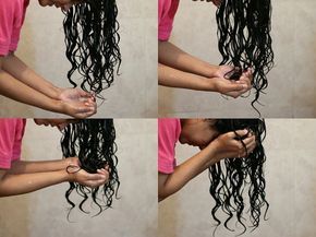 Squish to Condish – The best conditioning method for curly hair Squish To Condish, The Curly Girl Method, Really Curly Hair, Curly Hair Photos, Curly Girl Method, Hair Control, Hair Help, Golden Hair, Beautiful Hairstyles