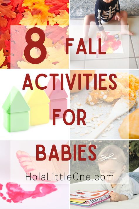 Fall Crafts For 10 Month Old, Fall Crafts For 11 Month Old, Autumn Activities For Infants, Fall Crafts With One Year Old, Fall Activities For 6 Month Old, Fall Crafts For 16 Month Old, Fall Nursery Crafts, Fall Activity For Infants, Fall Art Activities For Infants