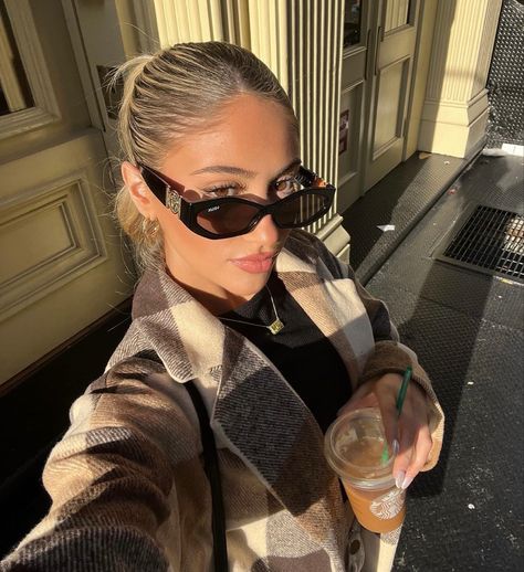 not my pic Samantha Nicole, Cozy Morning, Cozy Mornings, Glamour Makeup, The Best Is Yet To Come, Yet To Come, Square Sunglasses Women, Hair Inspo, Latest Fashion