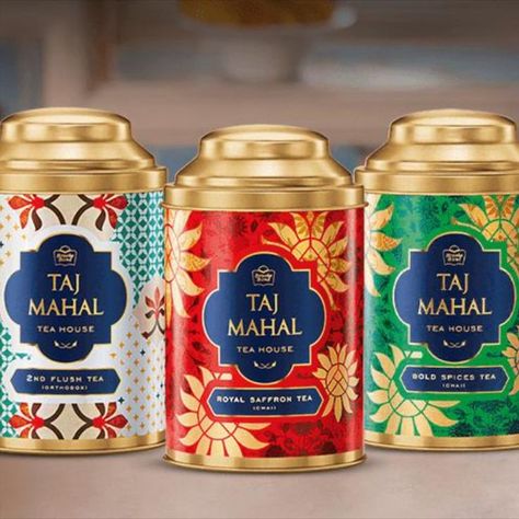 Order Tajmahal Teas from Amazon and Flipkart Tea Packing Design, Tea Box Design, Saffron Tea, Spices Packaging, Premium Spices, Tea Illustration, Tea Packaging Design, Food Box Packaging, Luxury Packaging Design