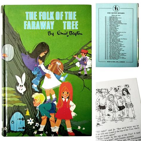 New today in the Prudence and the Crow shop is this copy of Enid Blyton's The Folk of the Faraway Tree. 1972 Dean and Sons, First revised edition (originally published 1946). Pictorial, full-colour hardback. £8 including postage within the UK. Link in bio. #enidblytonbooks #enidblyton #buyoldbooks #vintagechildrensbooks #vintageuk #buysecondhanduk #supportsmalluk #patcbox #prudenceandthecrow The Folk Of The Faraway Tree, The Faraway Tree, Enid Blyton Books, Faraway Tree, Enid Blyton, The Crow, Vintage Children's Books, New Today, Old Books