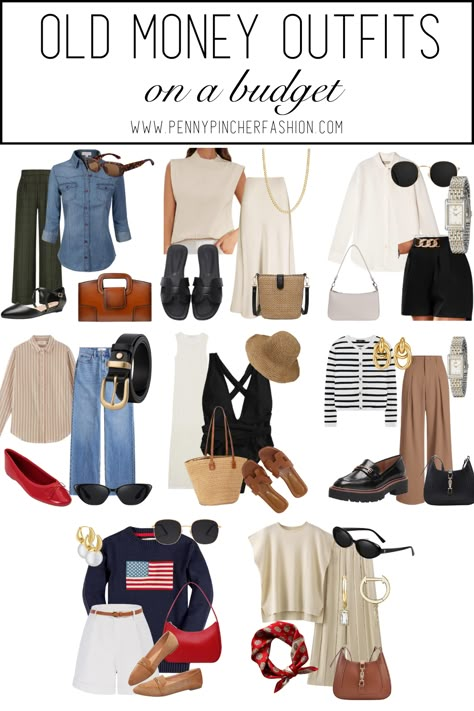 Old World Aesthetic Fashion, Old Money Weekend Outfit, Summer Outfit Preppy, Old Money Outfits Spring 2024, Old Money Outfits Summer 2024, Old Money Travel Outfit, Old Money Outfits Spring, Old Money Style Summer, Old Money Spring Outfits