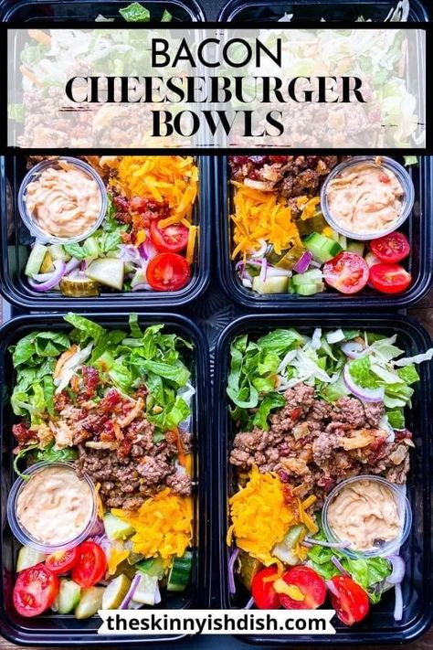 Blt Meal Prep, Lunch Bowl Prep, Meals With Pico De Galo, Easy Food Prep Meals Healthy, Lunch Meal Prep For Diabetics, Healthy Lunch Meal Plan, Ladies Brunch Aesthetic, Burger Meal Prep Ideas, Bariatric Meal Prep Recipes