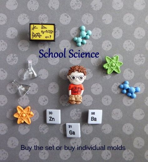 Sugar Decorations For Cakes, Scientist Birthday Party, Mad Scientist Birthday, Scientist Birthday, Candy Cupcake, Science Chemistry, Sugar Cake, Clay Craft, Clay Mugs