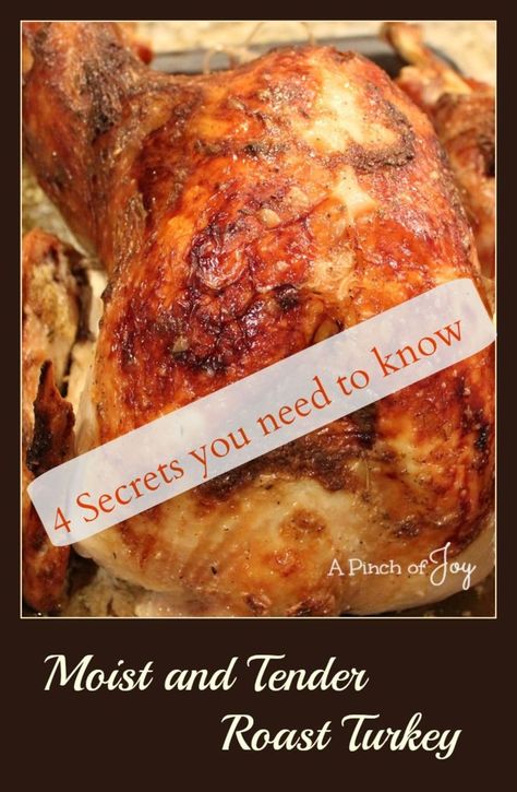 Roast Turkey Recipes Thanksgiving, Moist Turkey Recipes, Turkey Roast, Moist Turkey, Roast Turkey Recipes, Oven Roasted Turkey, Turkey Breast Recipe, Thanksgiving Dinner Recipes, Thanksgiving Cooking