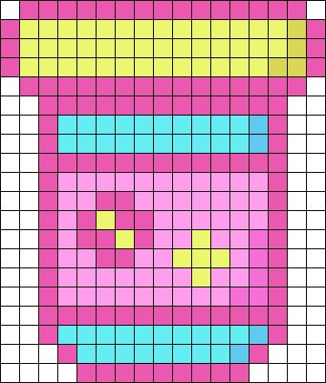 Pill Perler Beads, Pastel Perler Bead Patterns, Easy Perler Bead Patterns, Pearl Beads Pattern, Easy Perler Beads Ideas, Easy Pixel Art, Pony Bead Patterns, Diy Perler Bead Crafts, Perler Crafts