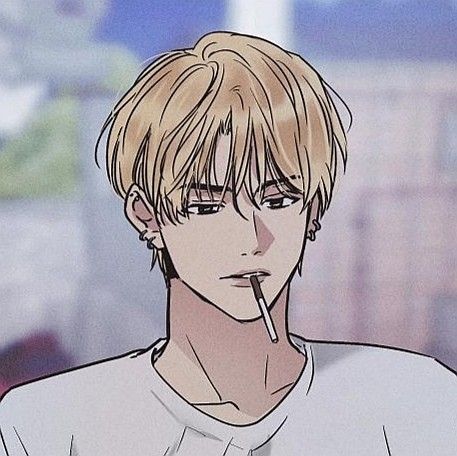 ©mxhito || manhwa : payback ᐧ icon ᐧ profile picture ᐧ pfp Taemin Icons, Lee Yoohan, Lee Taemin, Profile Picture, Blonde, Hair