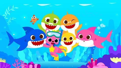 Watch Pinkfong! Baby Shark & More Animal Songs | Prime Video Funny Shark Pictures, Diy Shark Costume, Shark Wallpaper Iphone, Shark Background, Baby Shark Song, Shark Pictures, Shark Costumes, Shark Family, Happy Birthday Baby