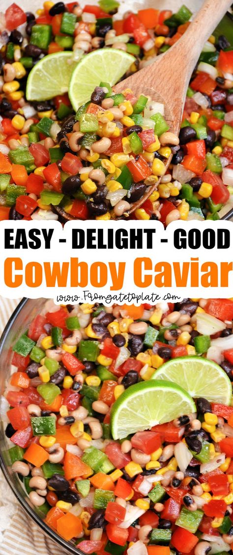 Weight Watchers Cowboy Caviar, Caviar Cowboy, Ww Food, Caviar Recipes, Bbq Side, Light Food, Cowboy Caviar, Catering Ideas, Taco Bar