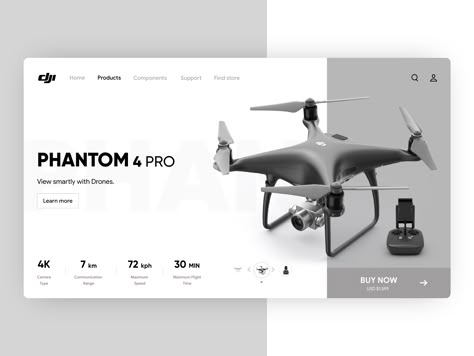 Monogram Logo Typography, Air Illustration, Ui Design Tutorial, Ui Design Trends, Manual Design, Drone Design, Ui Design Website, Homepage Design, Ecommerce Design