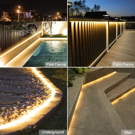 32.8Ft Solar LED Strip Lights 300LED Long LED Strip Summer Camping Strip Lights Flexible,Cuttable,Strong Self-Adhesive 8 Mode Timer Remote,Waterproof Solar Powered Strip Light for Outdoor Indoor Décor Outdoor Led Strips, Waterproof Led Lights, Small Balcony Design, Fence Lighting, Led Strip Lights, Solar Lamp, Strip Lights, Balcony Design, Lights Outdoor