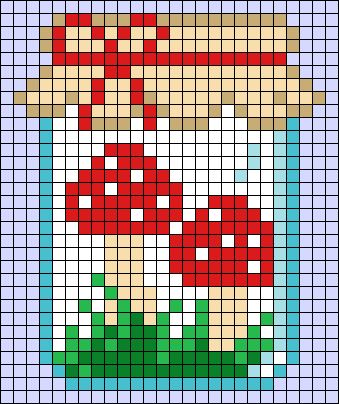 Aesthetic Cottage, Easy Pixel Art, Pixel Art Templates, Perler Bead Templates, Diy Perler Bead Crafts, Pixel Crochet, Pixel Art Grid, Tapestry Crochet Patterns, Pola Kristik