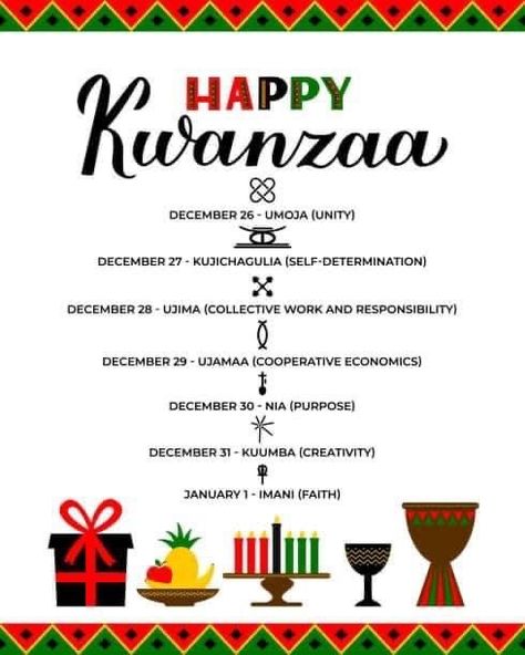 Principles Of Kwanzaa, Seven Principles Of Kwanzaa, Kwanzaa Party, Kwanzaa Crafts, Kwanzaa Activities, Kwanzaa Principles, African American Holidays, Kwanzaa Gifts, Birthday Bulletin Boards