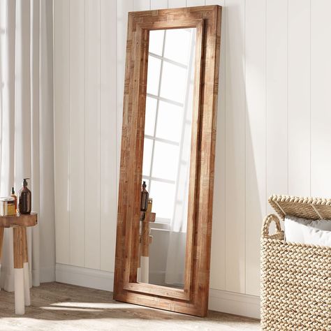 Rustic Full Length Mirror, Large Floor Mirror, Mirror Full Length, Floor Length Mirror, Long Mirror, Full Length Floor Mirror, Farmhouse Mirrors, Rustic Wall Mirrors, Rustic Mirrors