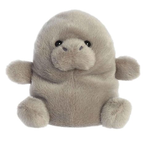 PRICES MAY VARY. This plush is approx. 4.5" x 4" x 5" in size. I am made from high-quality materials for a soft, fluffy touch. I fit in the palm of your hand! Own the whole #palmpalsparty collection! I hold bean pellets suitable for all ages to ensure my quality and stability. Embrace simplicity with Palm Pals Blubs Manatee, whose plush, slate-grey body and gentle, smiling visage embody the essence of contentment. His understated blue eyes and tender expression radiate a sense of calm and satisf Manatee Plush, Palm Pals, Jellycat Stuffed Animals, Magical Light, Twinkling Lights, Fun Sized, Cute Stuffed Animals, Cute Plush, Toy Figures