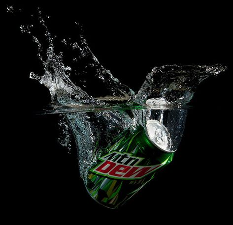 splash3 Water Splash Photography, Mnt Dew, Mt Dew, Mtn Dew, Falling Objects, Photography Still Life, Motion Photography, It Cosmetics Foundation, Splash Photography