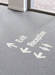 Luminous Carpets - Philips Lighting Wayfinding Lighting, Floor Signage Design, Floor Wayfinding, Floor Signage, Philips Lighting, Guide Sign, Event Booth, Retail Signage, Wayfinding Signage