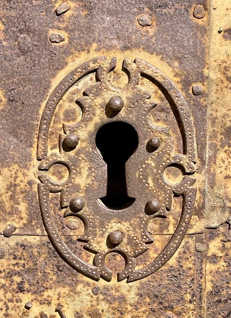 Under Lock And Key, Antique Keys, Stair Steps, Ocean Colors, Rusty Metal, Old Doors, Key Lock, Lock And Key, Beautiful Doors