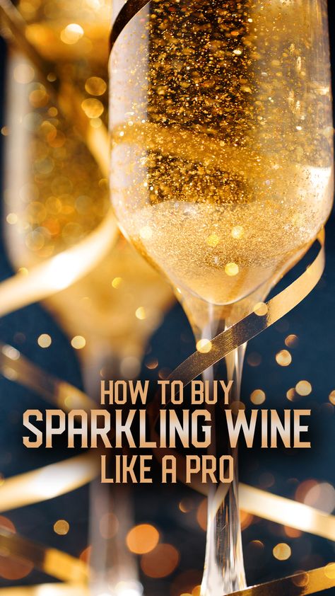 Learn how to shine when buying sparkling wine! Check out the Spec’s guide to getting more bang for your bubbly!✨ Best Sparkling Wine, Grape Uses, Champagne Region, Christmas Foods, Christmas Hamper, Diy Wine, Fine Food, Adult Drinks, Sparkling Wine