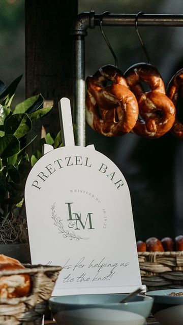 Tie The Knot Pretzel Bar, Tie The Knot Pretzel, Pretzel Bar, Wedding Cabo, Pretzel Bars, Soft Pretzel, The Wednesday, Soft Pretzels, Pikes Peak