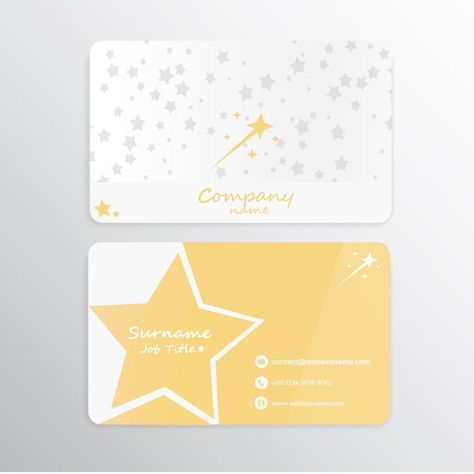 Star Business Card Design, Which has Gold and White colors  with modern Star logo, You can install vector file of this Modern Business card in freepik.com Soy Candles Packaging, Candle Box Packaging, Import Business, Star Logo Design, Modern Packaging, Modern Business Card, Small Business Packaging Ideas, Business Card Inspiration, Small Business Packaging