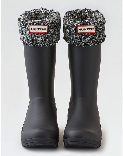 Aeo Hunter Cable Boot Sock Hunter Socks, Hunter Boots Outfit, Hunter Boots Socks, High Boots Outfit, Jewelry Hair Accessories, Fashionable Snow Boots, Trendy Boots, Hunter Rain Boots, Jewelry Hair