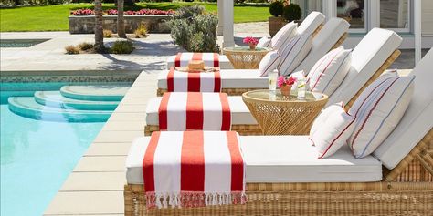 Luxury Poolside, Outdoor Pool Furniture, Poolside Lounge Chairs, Poolside Loungers, Pool Chaise Lounge, Poolside Furniture, Pool Chaise, Poolside Lounge, Double Chaise Lounge