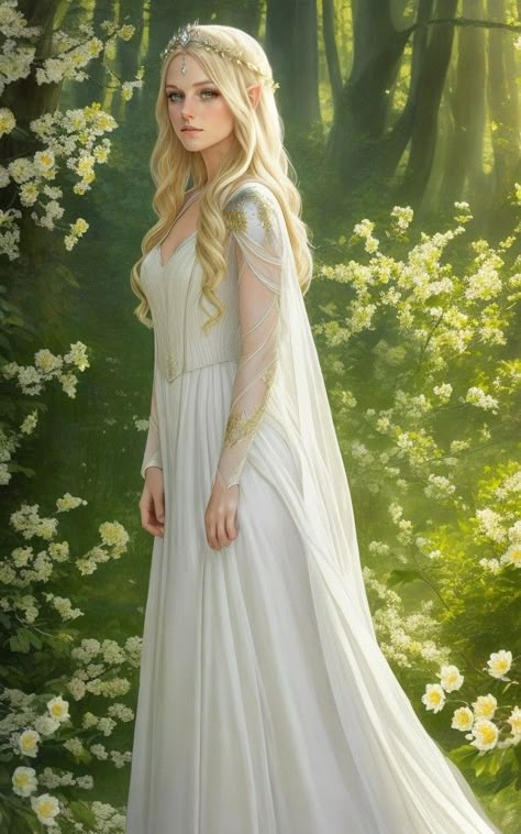 Tolkien Fanart, Princess Shot, Solas Dragon Age, Fantasy Vintage, Fantasy Houses, Elven Queen, Elven Princess, Lotr Elves, Elven Dress