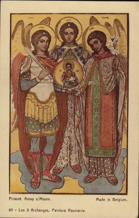 ن 3 Archangels, Three Archangels, St Gabriel, The Archangels, Whatsoever Things Are Lovely, Saint Gabriel, St Raphael, Sacred Scripture, 29 September