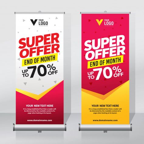 Standing Banner Design, Rollup Banner Design, Roll Banner, Standee Design, Yellow Business Card, Rollup Banner, Roll Up Banner, White Business Card, Business Card Psd