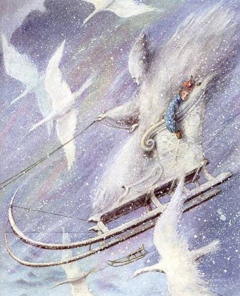 çizgili masallar: Angela Barrett , The Snow Queen Angela Barrett, Dreamy Illustration, Queen Illustration, Snow Queen Illustration, Hans Andersen, The Beauty And The Beast, Andersen's Fairy Tales, Hans Christian Anderson, The Snow Queen