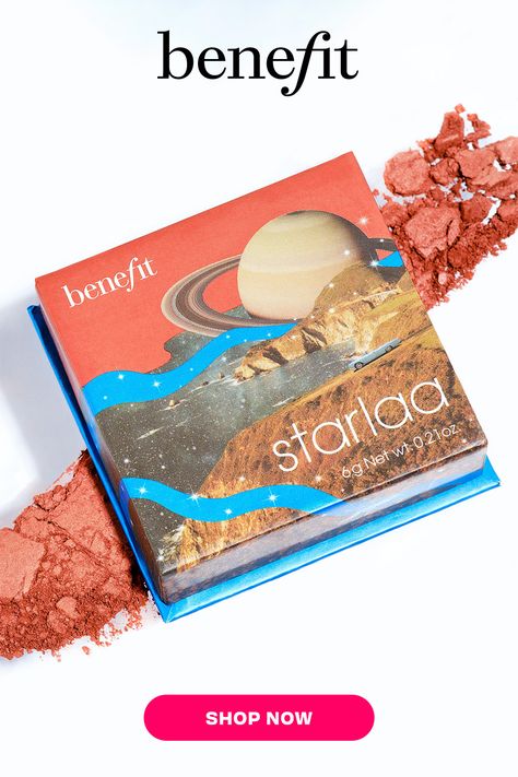 Have you ever wished upon a shooting star? We did, and we got Starlaa, the most effortlessly rosy bronze blush we could dream up. A silky-soft powder that feels creamy and weightless on the skin, it’s easy to apply, blend, and build. What results is a soft-focus, airbrushed effect with a satin finish that doesn’t smudge. Made with freshwater pearl and synthetic sapphire, it reflects light for a luminous complexion. What should we wish for next? Benefit Blush, Brow Threading, Face Tools, Too Faced Bronzer, Blush On Cheeks, Brow Wax, Brow Tinting, Lip Set, Too Faced Concealer