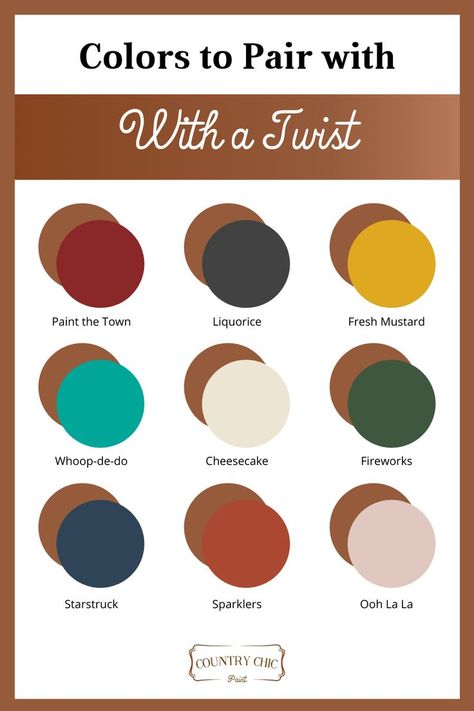 Colour Combinations For Project, Brown Pairing Color, Brown Color Contrast, Brown Goes With What Colors Outfit, Color Combo Brown Outfit, How To Combine Brown Clothes, Brown Color Pairing Outfits, Colours That Compliment Brown, Color Matching With Brown