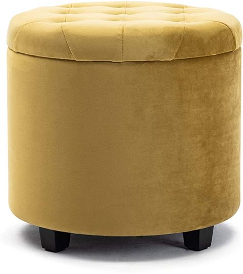 Linen Ottoman, Folding Ottoman, Upholstered Footstool, Ottoman Storage, Velvet Ottoman, Storage Stool, Storage Footstool, Seat Storage, Storage Ottoman Bench