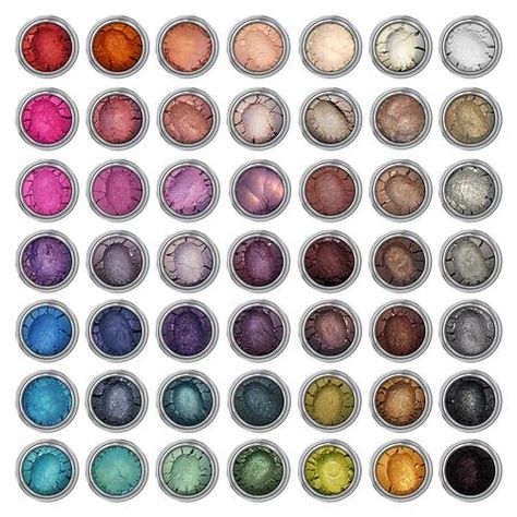 I Want It All - Mineral Eyeshadows - Concrete Minerals Gluten Free Makeup, Eyeshadow Set, Mineral Eyeshadow, Eyeshadow Shades, Cruelty Free Cosmetics, Vegan Beauty, Free Makeup, Makeup Palette, Make Me Up