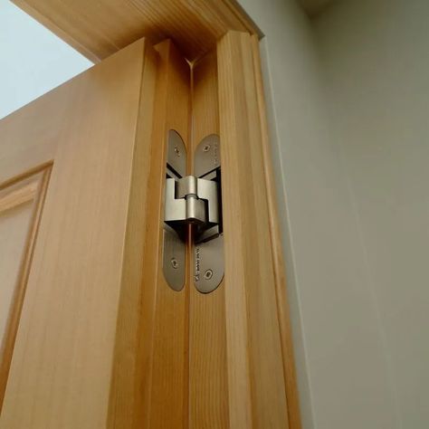 The Most Comprehensive Concealed Hinge System | Tectus Hinges Inset Cabinet Doors, Interior Door Hinges, Laundry Doors, Invisible Hinges, European Hinges, Inset Cabinets, Hidden Hinges, Door Detail, Flush Doors