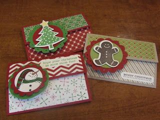 Gathering Inkspiration Fair Crafts, Bows Ideas, Teacher Appreciation Gift Card, Winter Karten, Holiday Gift Card Holders, Stampin Up Weihnachten, Cardstock Crafts, Kiwi Lane, Xmas Tags