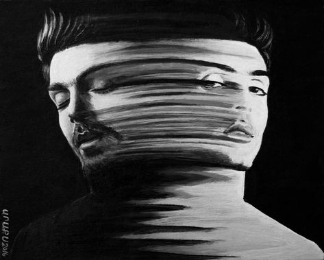 Two Faced Art, Two Faces Art, B W Portrait, Duality Of Man, Face Pulls, Portrait Reference, Two Faced, Multiple Exposure, Two Faces