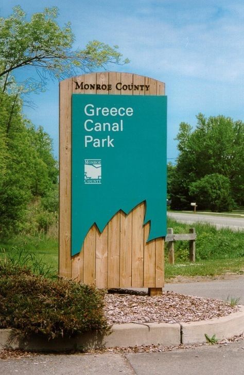 Modern Monument Sign, Park Wayfinding, Monument Signage, Pylon Signage, Entrance Signage, Park Signage, Wayfinding Signage Design, Architectural Signage, Monument Signs