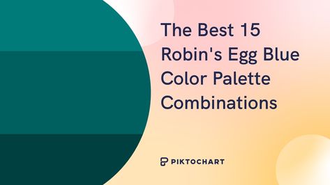 The Best 15 Robin's Egg Blue Color Palette Combinations Robins Egg Blue Kitchen, Robins Egg Blue Paint, Color Palette Combinations, Presentation Maker, Dining Room Paint, Education Templates, Blue Color Palette, Robin's Egg Blue, Blue Paint Colors