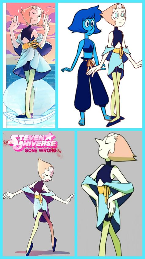 Pearl, Au, Gone Wrong Pearl Au Steven Universe, Eating Popsicle Pose Drawing, Su Pearl Base, Su Pearl Oc, Pearl Oc Su, Steven Universe Gone Wrong Au, Lapis X Pearl, Steven Universe Pearl Fanart, Pearl Oc Steven Universe