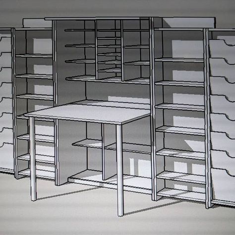 Craft Storage Cabinet With Fold Out Table, Craft Storage With Fold Out Table, Diy Dream Box Plans, Diy Sewing Cabinet Plans, Craft Closet With Fold Down Table, Dream Box Craft Storage Plans, Dream Cabinet Craft, Diy Craft Dream Box Organizer, Folding Craft Cabinet