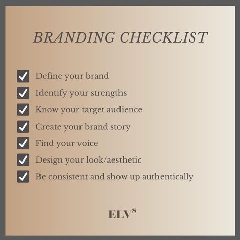 The branding checklist is great for people with small business ideas. Use this for your business plan or if you are starting a business. If you’re looking for small business tips for marketing, startups or entrepreneurship, our Instagram is the place for that! Use these branding tips for anything such as starting a clothing line or just launching your Instagram or anything on social media. Story Ideas For Business, Branding Checklist, Branding Tips, Brand Strategist, Small Business Ideas, Clothing Line, Small Business Owners, Brand Story, Small Business Tips