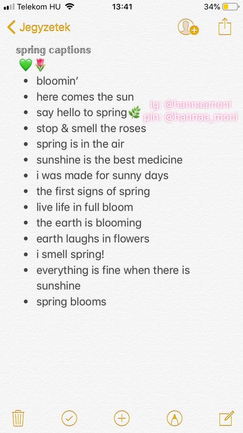 Captions About Spring, Caption For Instagram Spring, Cute One Word Captions For Instagram, Aesthetic Spring Quotes, Instagram Spring Pictures, Earth Day Captions For Instagram, Spring Story Ideas, Spring Insta Captions, Caption For Spring