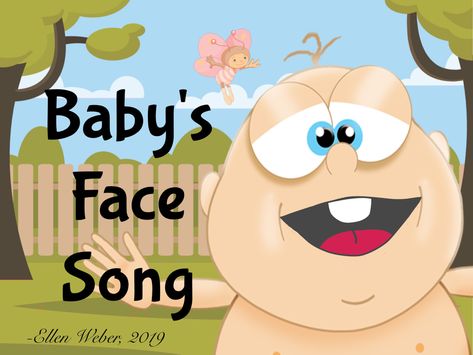 Rhymes For Toddlers, Silly Songs, Children Activities, Silly Faces, Digital Activities, Kids Songs, A Mirror, Science For Kids, The Head